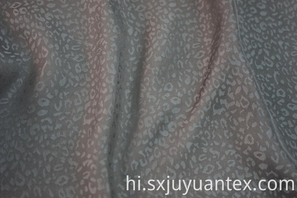 Leopard Jacquard Weaved Fabric